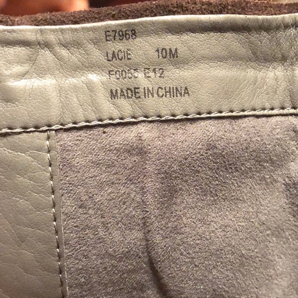 Calvin Klein Suede Snakeskin boots - Picture 2 of 3